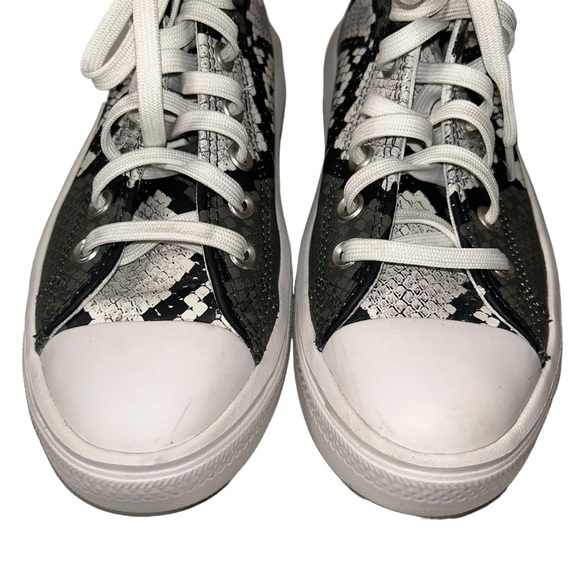 Converse l Chuck Taylor All Star Move High Authentic Glam Platform Sneakers 8 - Picture 4 of 10